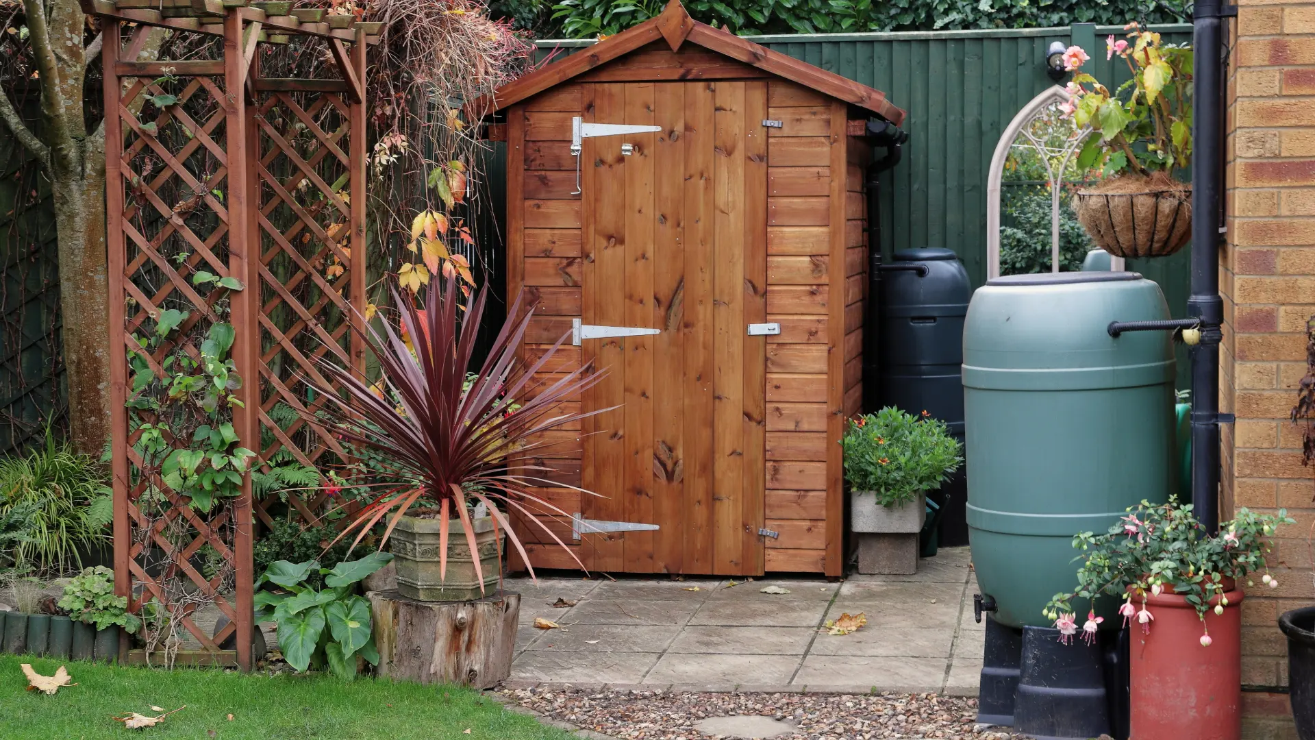 Garden Shed supplied and fitted